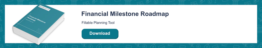 Financial milestone roadmap banner featured image